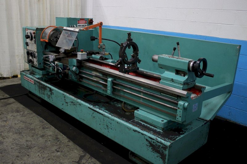 18"X 80" HARRISON MODEL #M450 GAP BED ENGINE LATHE: STOCK #75037