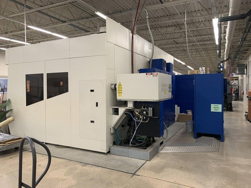5,000 Watt Trumpf TruLaser Cell 7040 5-Axis CO2 Laser, 2009 – 6′ x 13′ Table