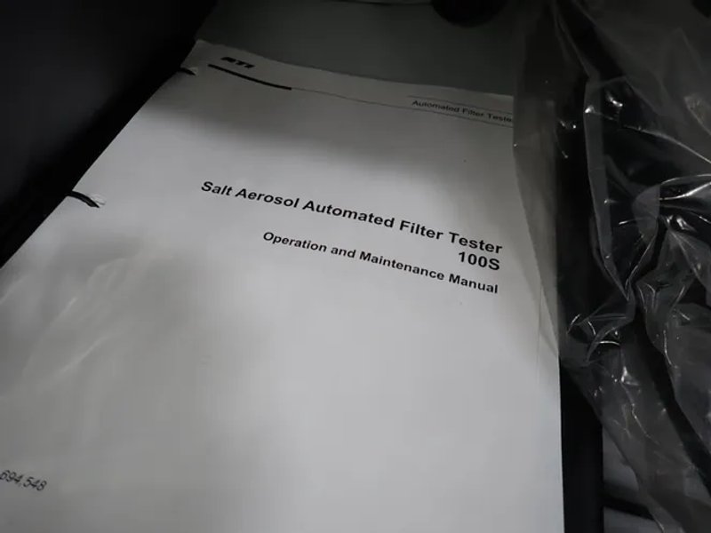 Air Techniques International Salt Based Automated Filter Tester - 100s