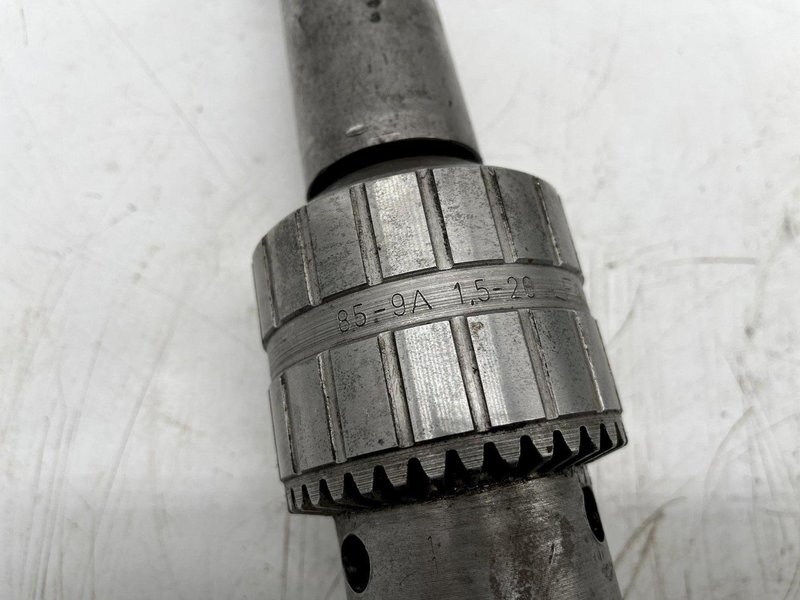 1/16" TO 3/4" LFA HEAVY DUTY CHUCK MODEL 85-9A 4JT, TAPER &amp; DRILL BIT: STOCK #16021