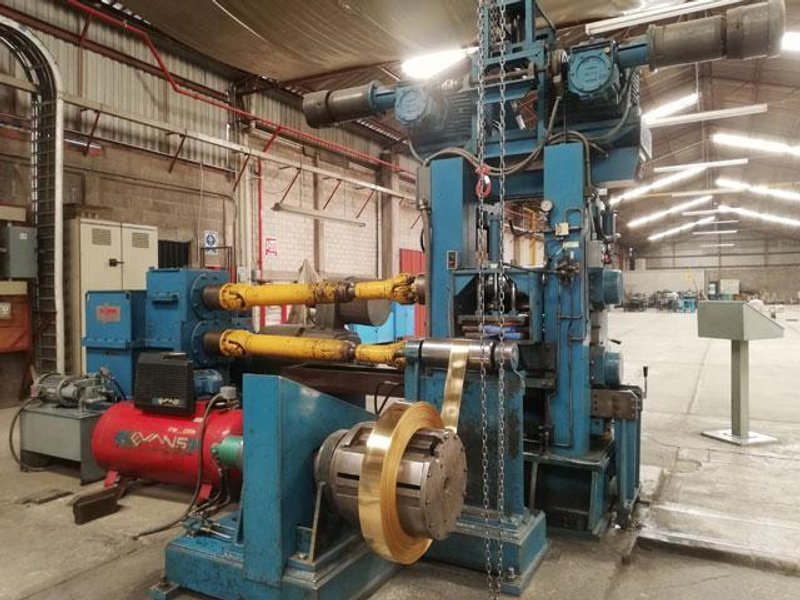 3.5"(88.9mm) X 11"(280mm) X 14"(356mm) BHS-TORIN 2/4 HIGH ROLLING MILL (13795)