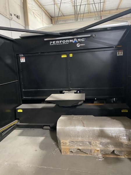 Miller PerformArc PA1500SW Robotic Welding Cell, 2021 – Dual Robot, Never Used