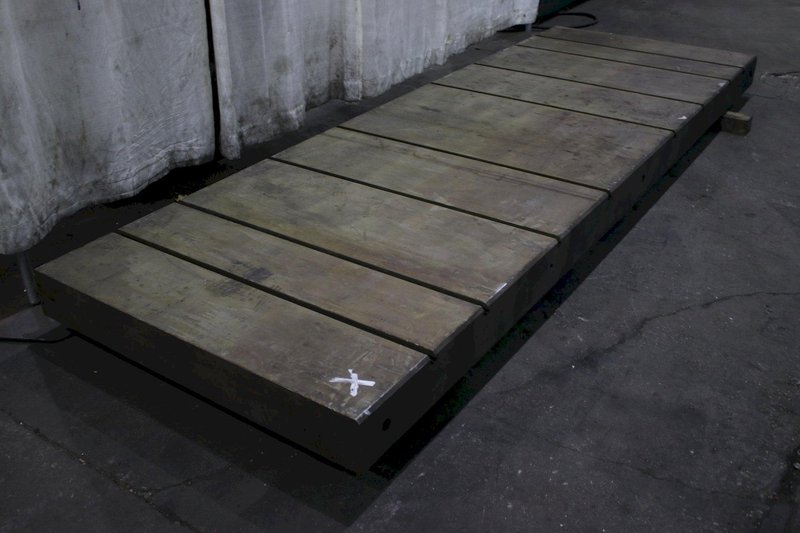 12' X 4' X 7" T SLOTTED BOLSTER PLATE: STOCK #75865