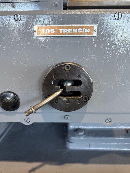 24" X 168" TOS TRENCIN SN55U ENGINE LATHE. STOCK # 0561325.