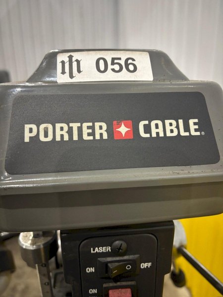 15" PORTER CABLE MODEL #PCB66000B SINGLE SPINDLE DRILL PRESS: YOBRO #24386