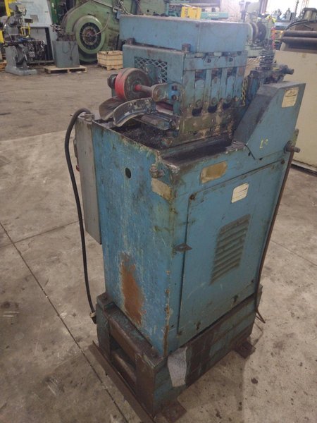 12" LITTELL 7 ROLL MOTORIZED COIL STRIP STRAIGHTENER: YOBRO #24606