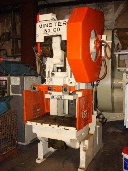 MINSTER 60 TON OBI PRESS, STOCK# 12590J