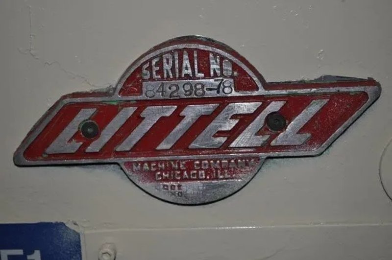 LITTELL 8" W X .025" STOCK STRAIGHTNER, S/N 84298-7 STOCK# 13094J