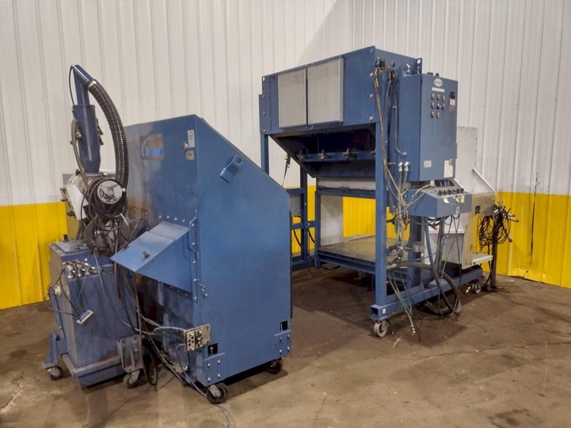 NORDSON POWDER COAT PAINT SYSTEM WITH FEEDER &amp; I-CONTROL: YOBRO #26271