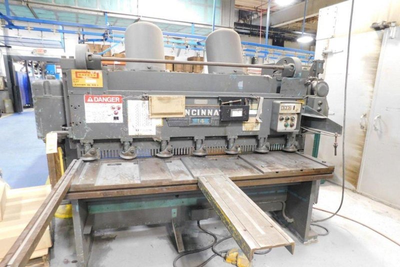 6' x 3/16" Cincinnati Mechanical Shear Model 1406-R