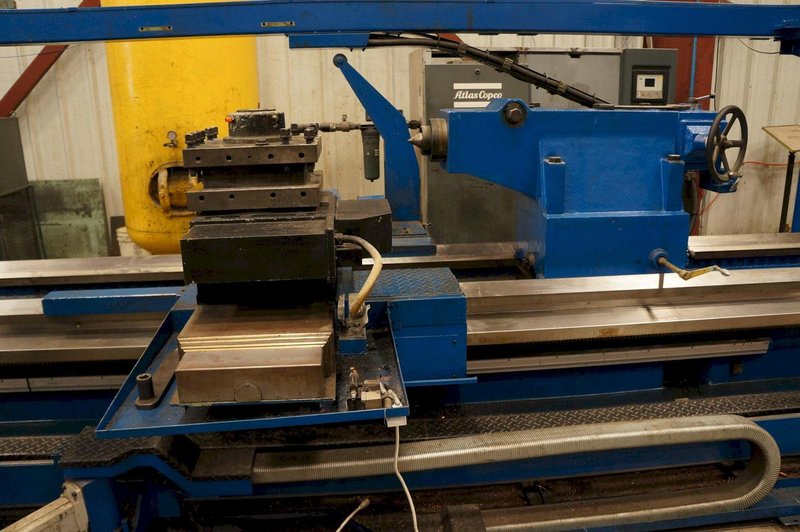 43" x 157"  OKUMA MODEL #LH55-N CNC LATHE WITH UPDATED (2018) FANUC CONTROLS: STOCK 21635