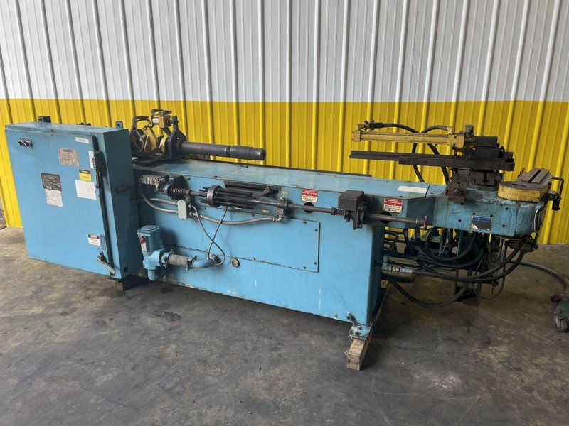 1.5'' X 0.188" PINES MODEL #1 HORIZONTAL HYDRAULIC TUBE BENDER, WITH DIAL-A-BEND CONTROLS: STOCK 15028
