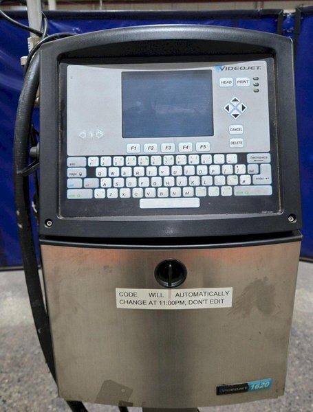 VIDEOJET 1620 CONTINUOUS INKJET PRINTER USED
