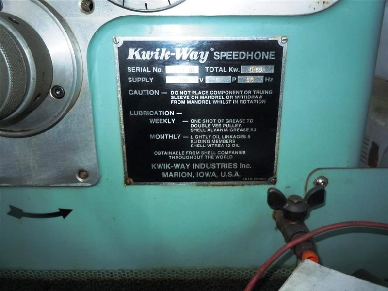 KWIK WAY MODEL 085 AUTO/STROKE HONE: STOCK #19443