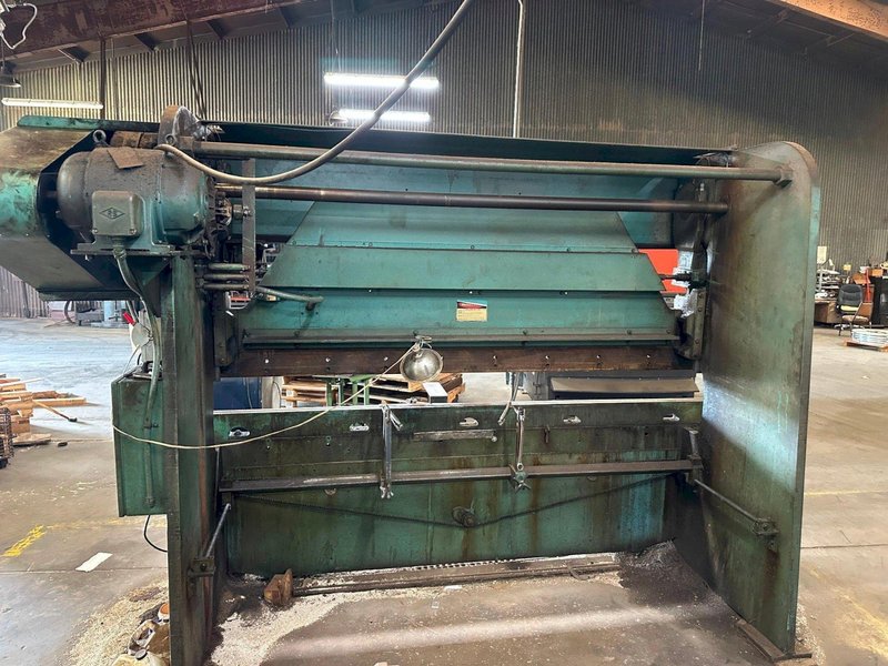 100 TON X 10' WYSONG MODEL #100-8 MECHANICAL PRESS BRAKE: YOBRO #26143
