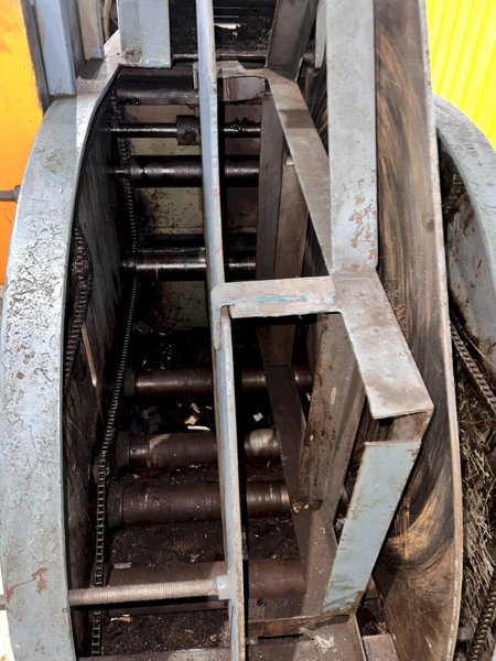 12" X .125" X 4,000 LB LITTELL COIL CRADLE WITH POWERED STRAIGTENER: STOCK #21708