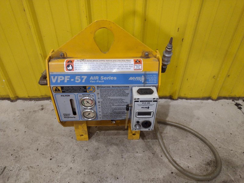 500 LBS ANVER SERIES VPF-57 AIR VAC PACK AIR VACUUM PACK: STOCK #23234