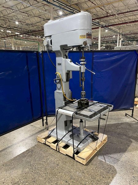 EDLUND 2F15 DRILL PRESS 30″ SINGLE SPINDLE USED