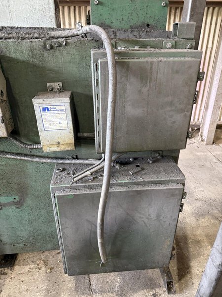 CONTROLLED AUTOMATION ELECTRICAL CONTROL PANEL, FROM MODEL #BFC-530 BEAM PUNCH LINE: STOCK #24124
