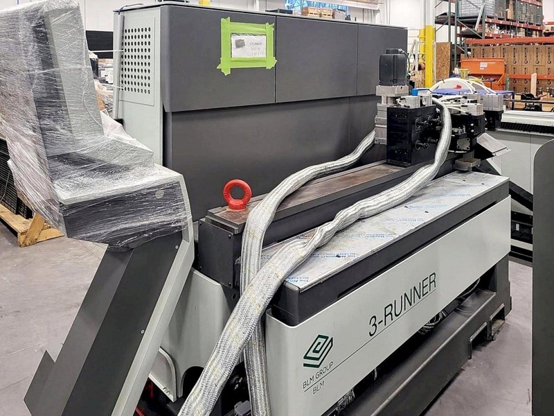 BLM 3-RUNNER Electric CNC Tube Straightening &amp; End Forming System