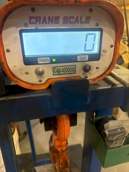 40,000 LBS CRANE SCALE WITH DIGITAL READOUT AND REMOTE: YOBRO #26399