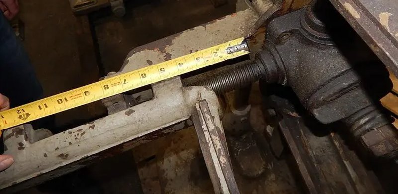 USED TISHKEN 350 LB. MANUAL UNCOILER MODEL LR6