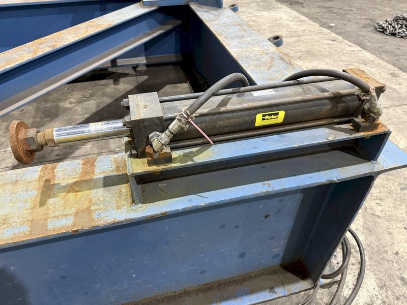 250 TON X 21' CAMBCO HYDRAULIC BEAM CAMBERING / BENDING MACHINE: YOBRO #24412