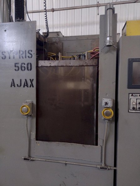 250 KW AJAX TOCCO "PACER" INDUCTION HARDENING SCANNER SYSTEM WITH MAGNESCAN QS CONTROLS: STOCK #16063