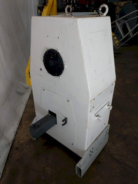 1,100 LB X 16" GSW MODEL #MHM0.5/1250SO SERVO MOTORIZED COIL REEL UNCOILER: STOCK 12989