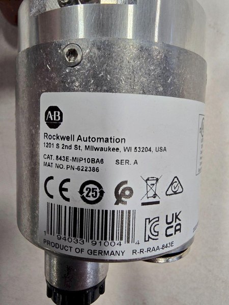 ALLEN BRADLEY 843E-MIP10BA6 ETHERNET/IP ENCODER USED