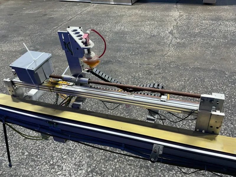 Dorner 4”x250”, 3/8 Hp 3200 Series Flat Belt Conveyor With Lubricators Assembly - 320m042100d1301