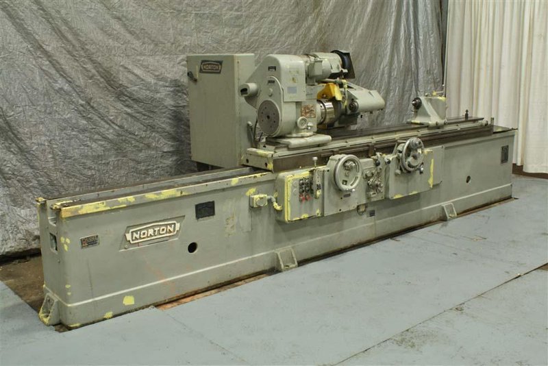 14' X 72' NORTON UNIVERSAL GRINDER W/DROP DOWN I.D.: STOCK #56800