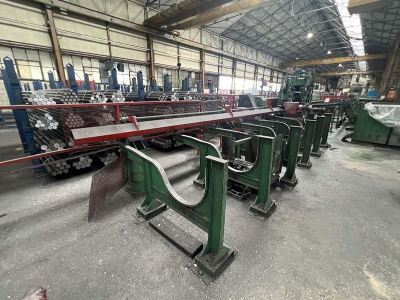 PLATT/MONTBARD 20 TON SINGLE PULL DRAWBENCH &amp; STRAIGHTENING LINE (14726)