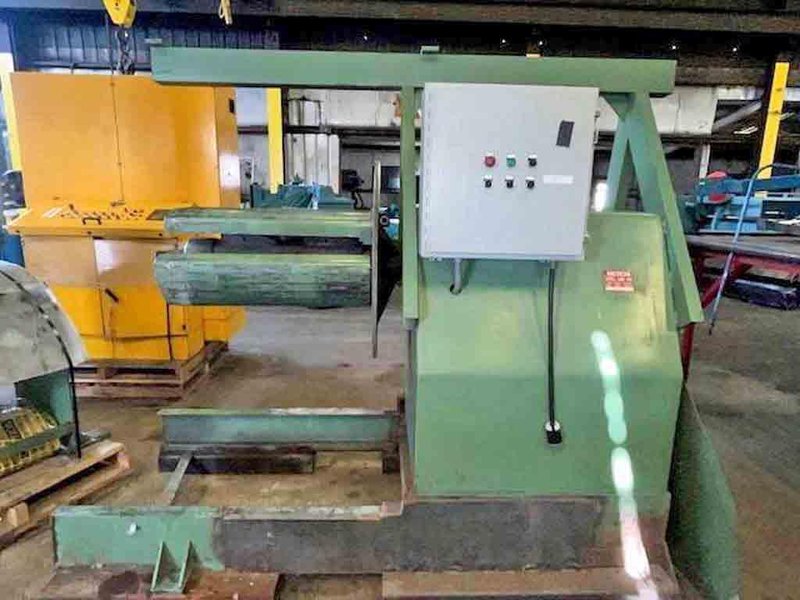 12,000# X 36" MOTORIZED AMERICAN STEEL LINE UNCOILER STOCK#3713