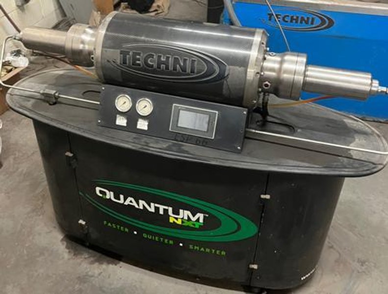 5′ x 10′ Techni TJ3000 X-2 5 Axis Waterjet, 2011