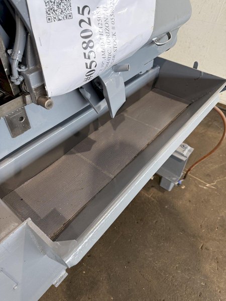 10" X 10" AMADA HA250SA HORIZONTAL BANDSAW. STOCK # 0558025.