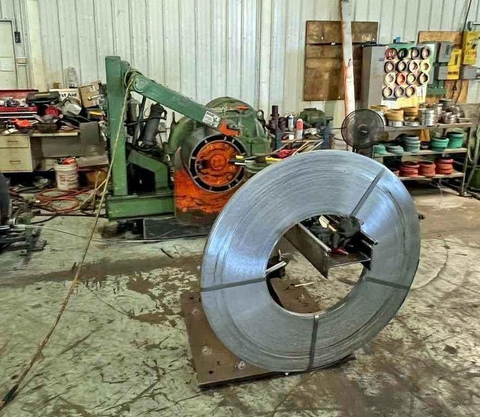 12" x 4.00" x 6,000# Yoder Slitting Line STOCK#3224