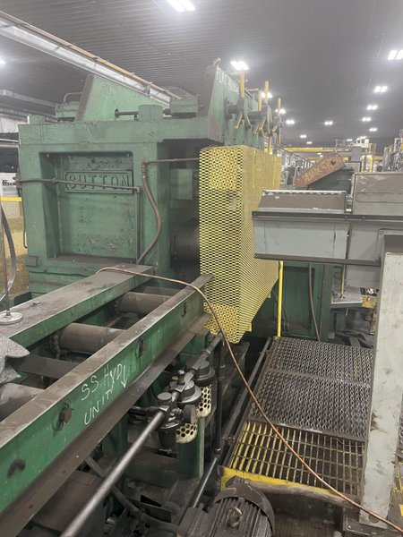 2-1/2" SUTTON MODEL 2-1/2L 18-ROLL 2-PLANE SHAPE &amp; BAR STRAIGHTENER. STOCK # 1060121