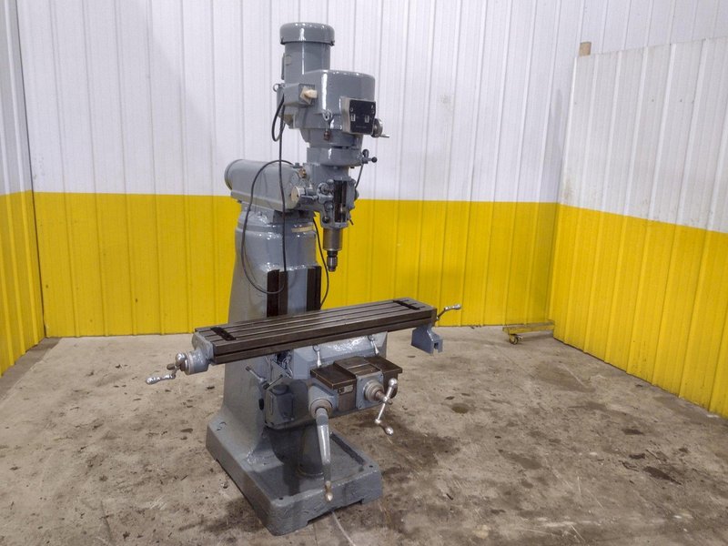 2 HP ALLIANT MODEL 100-1520 RAM TYPE VERTICAL MILL: STOCK #10353