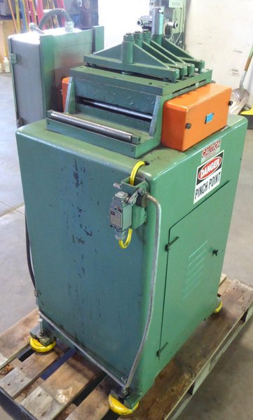 12" x .078" Cooper Weymouth Straightener 12A, 7 Rolls, 10-50 FPM