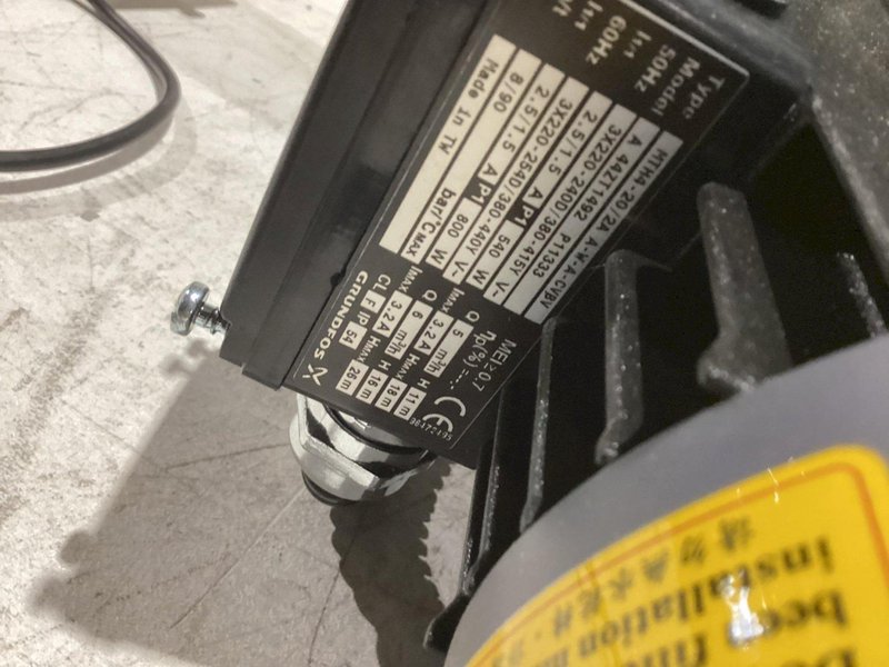 GRUNDFOS PUMP MTH4-20/2A A-W-A-CVBV NEW