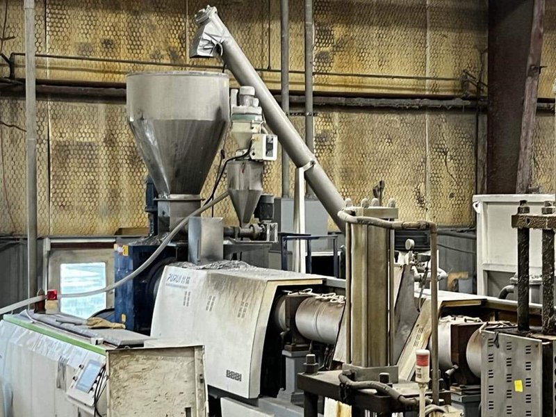 Purui SJ200/200 Extrusion Line – 2018 – Twin Single-Screw Plastic Recycling System