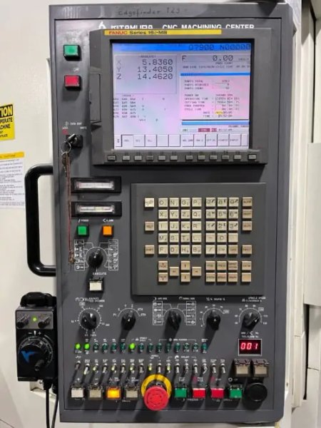 Kitamura MyCenter 3XiF Spark Changer CNC Vertical Mill