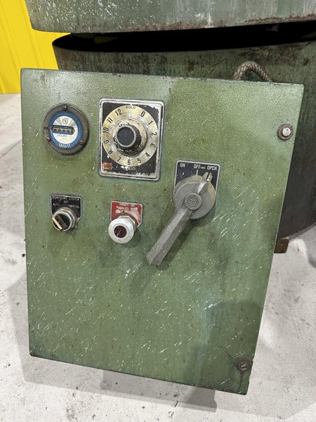 10.5 FT HAMMOND ROTOFINISH MODEL #ST-10 ROTARY BOWL VIBRATORY PARTS DEBURRING FINISHER: STOCK #20063