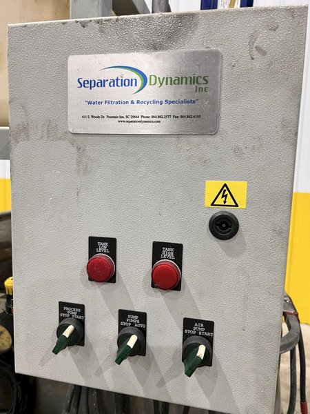 SEPARATION DYNAMICS WATER OIL SEPARATOR SYSTEM WITH TANK: STOCK #21967