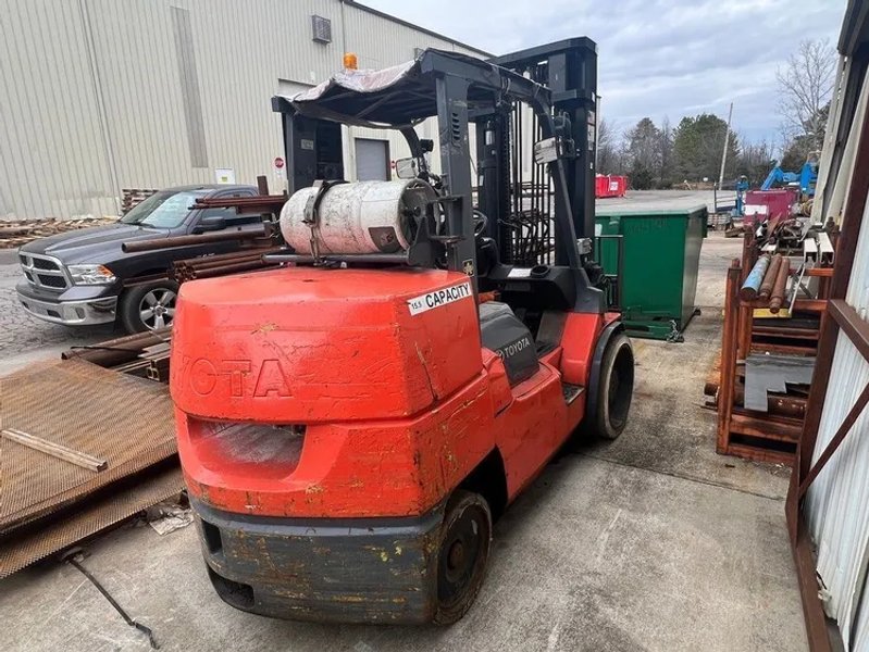 15,500 LB. TOYOTA 7FGCU70 FORKLIFT. STOCK #1219525
