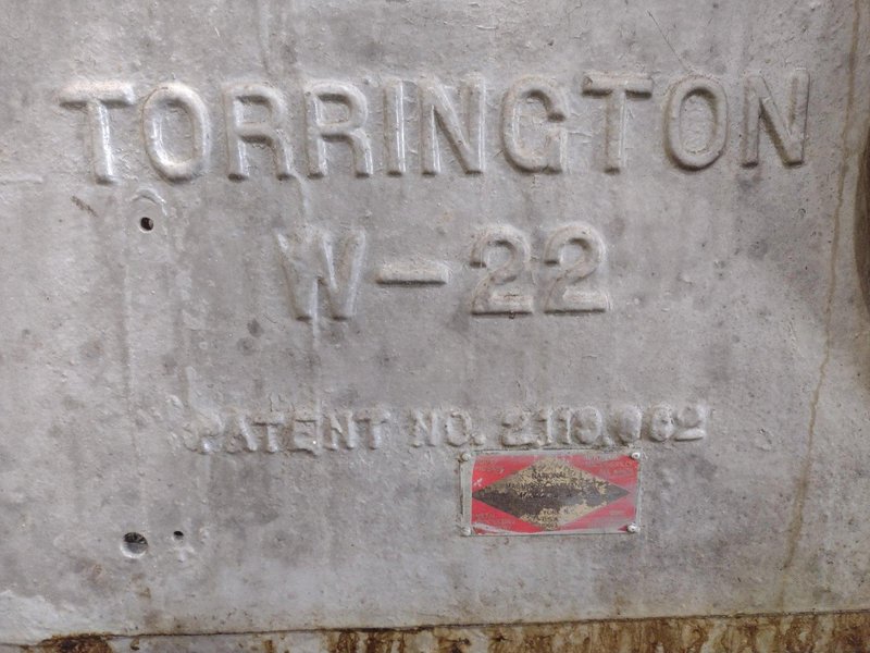 TORRINGTON W-22 COILER: STOCK #18731