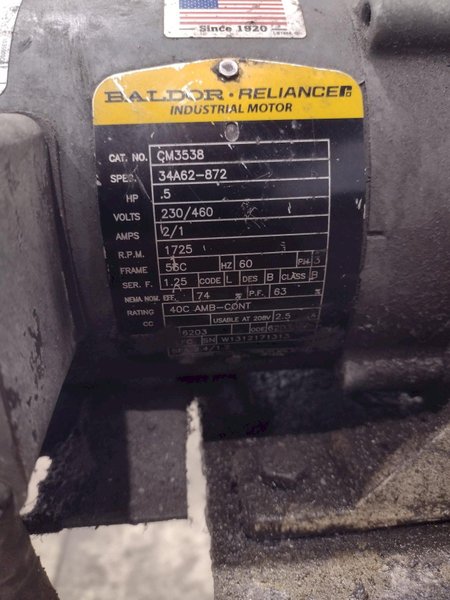 4" CAPACITY ULTRASONIC BAR &amp; TUBE CONTINUOUS WASHER: STOCK #22589