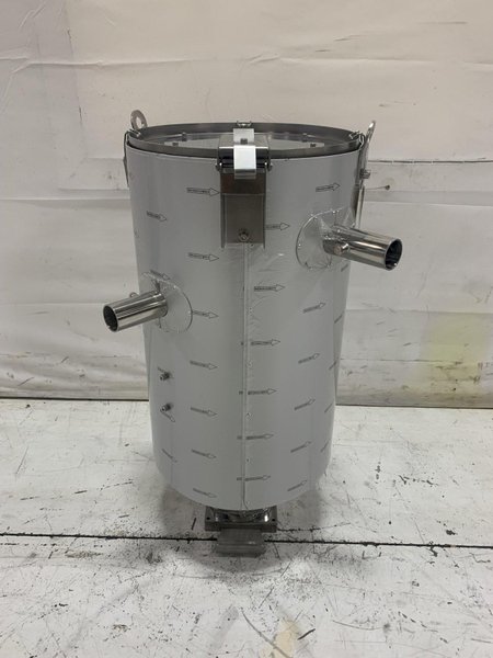 New AEC Drying Hopper, WH50, Approx. 50 lb Capacity, Insulated, Stainless Steel
