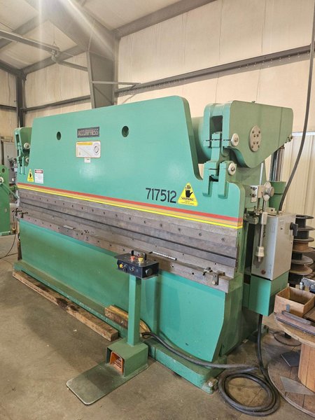 175 TON X 12' ACCURPRESS 717512 HYDRAULIC PRESS BRAKE. STOCK # 1088926